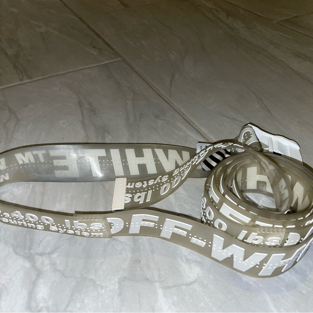 Off white belt